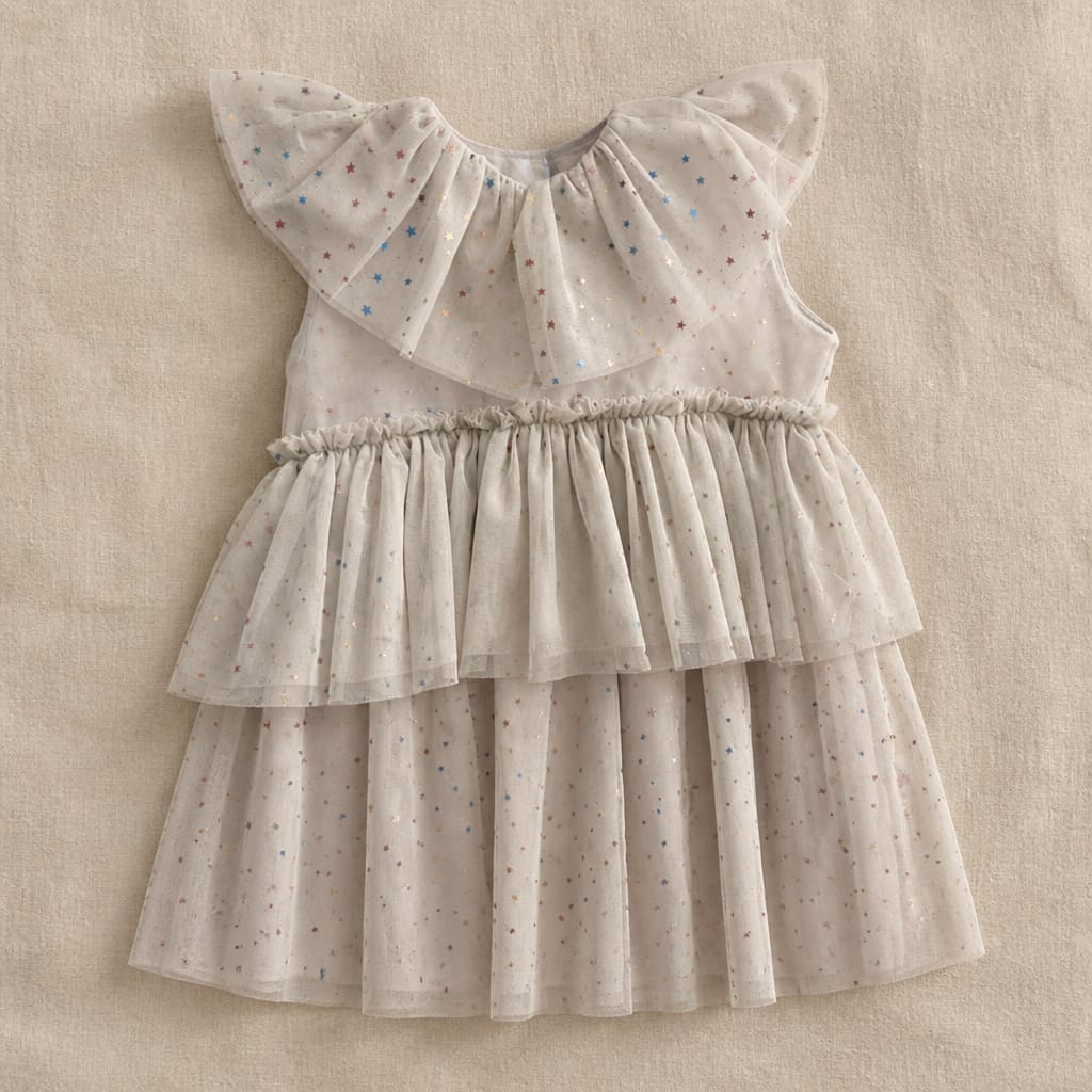 Vestido Konges Sløjd Fairy azul celeste