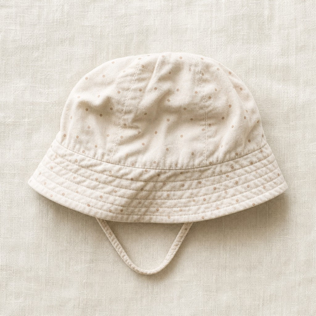 Gorro bucket vintage estampado globos aerostáticos pastel - ref. TRK-ACC-0016