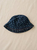 Gorro azul marino floral - ref. TRK-ACC-0021