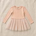 Vestido Konges Sløjd Fairy Ballerina beige