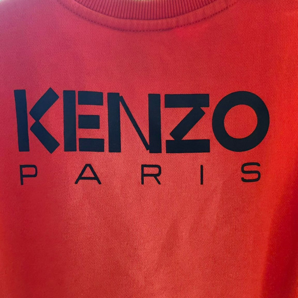 Conjunto bebé Kenzo sudadera flor y leggings 9-12m - detalle - ref. TRK-ROP-0036