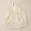Pelele peto vichy beige