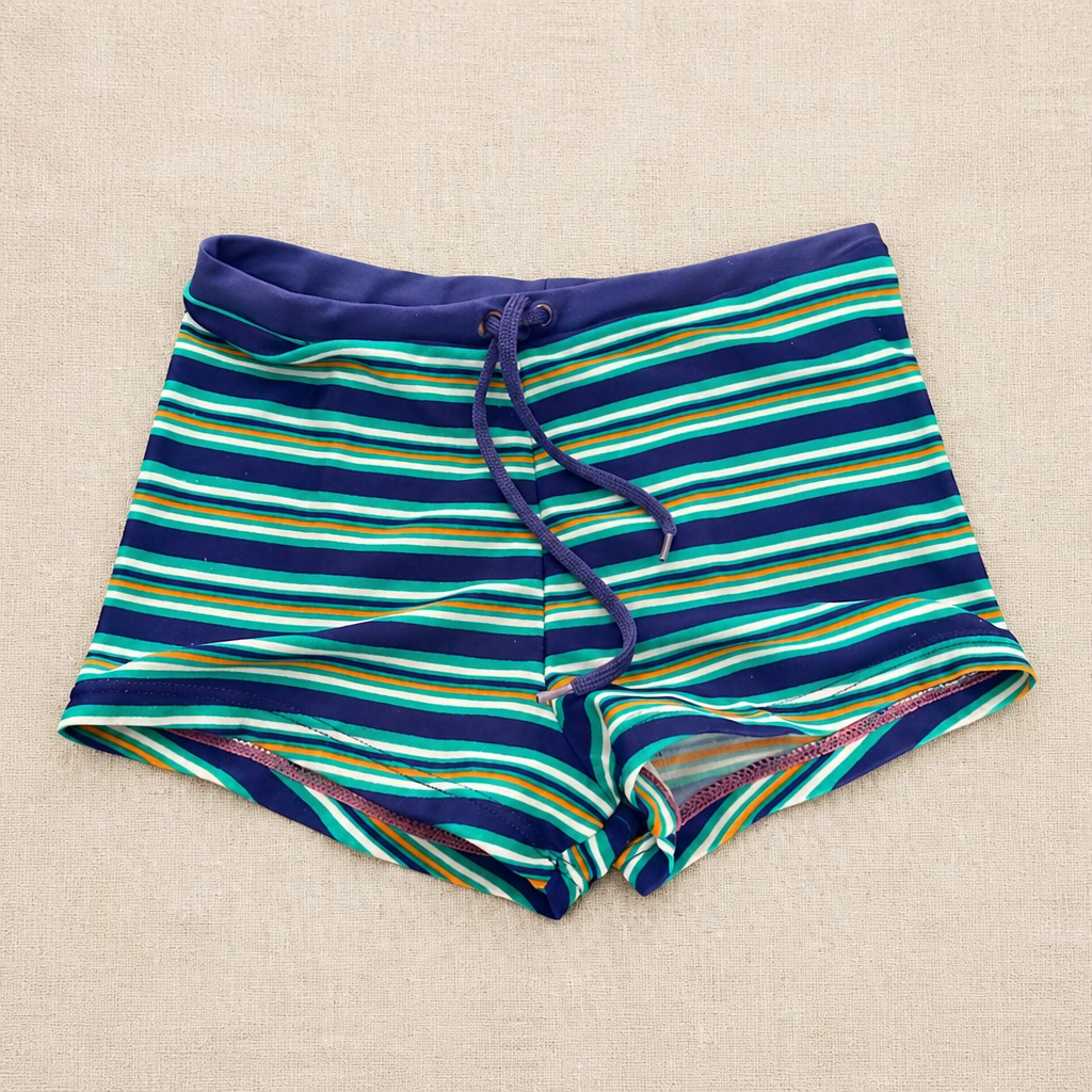 Bañador rayas multicolor