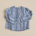 Camisa cuadros azul