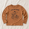 Camiseta TinyCottons x Monoprix marrón Joie de Vivre