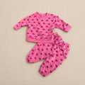 Conjunto rosa tulipanes