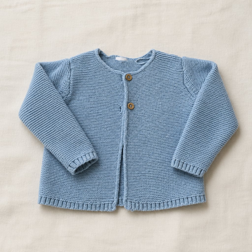 Chaqueta punto azul