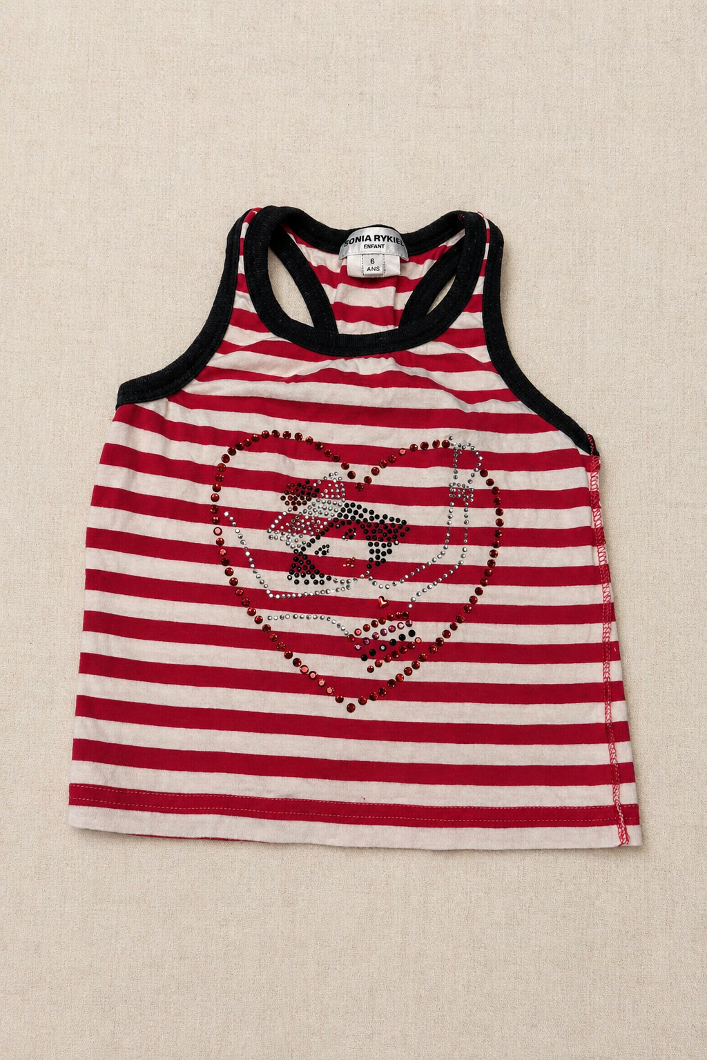 Camiseta tirantes rayas de Sonia Rykiel