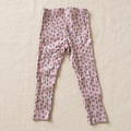 Leggings Tinycottons rosa con flores