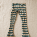 Leggings Tinycottons rayas beige y verdes