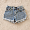 Short tejano Zara con dobladillo