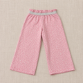 Pantalón ancho estampado rosa para niña