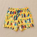 Bañador infantil Frugi en amarillo