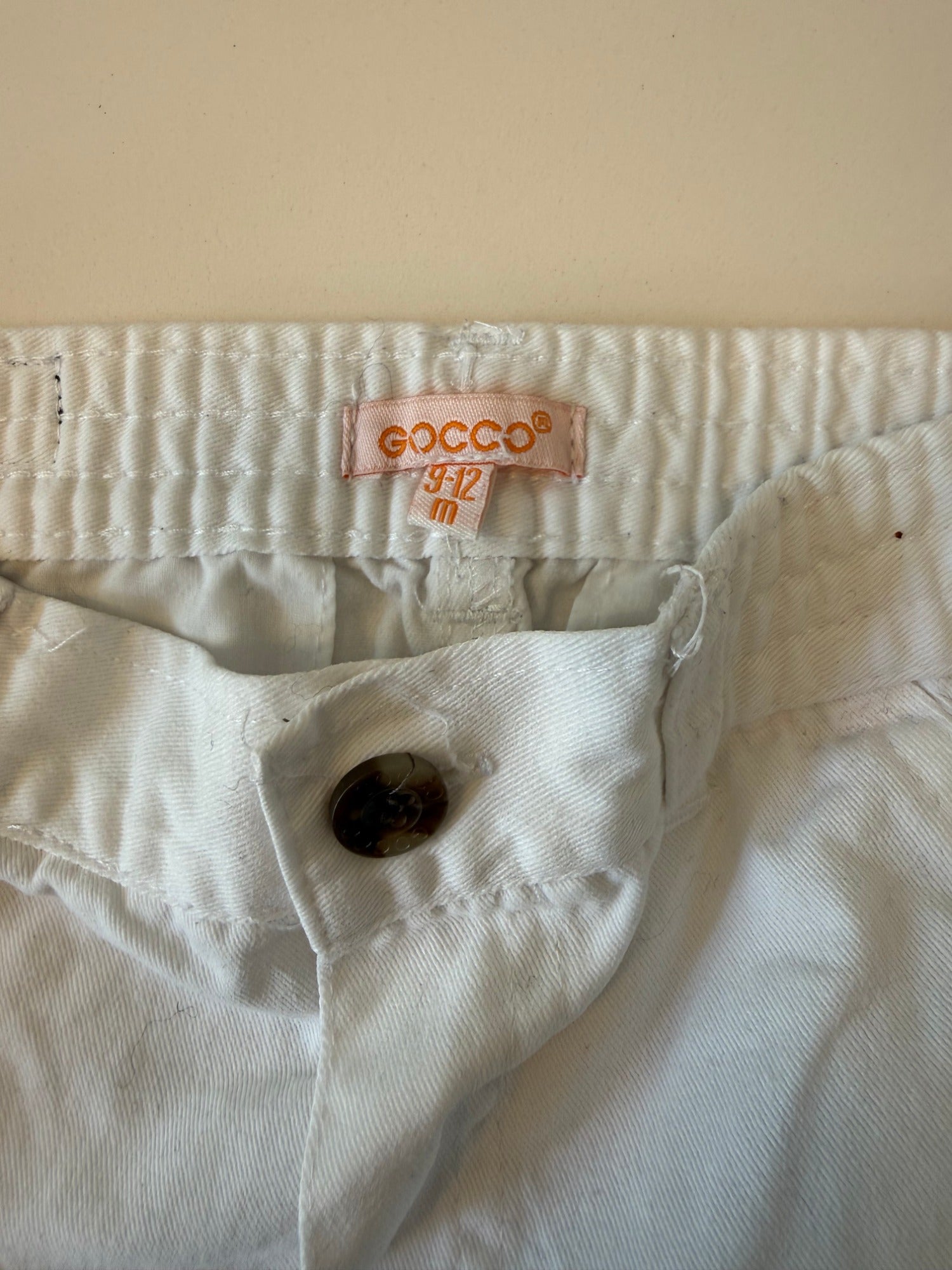 Pantalón largo blanco "chinos"