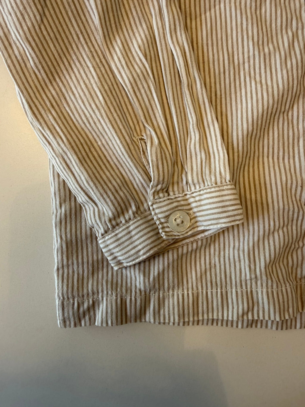 Camisa rayas manga larga