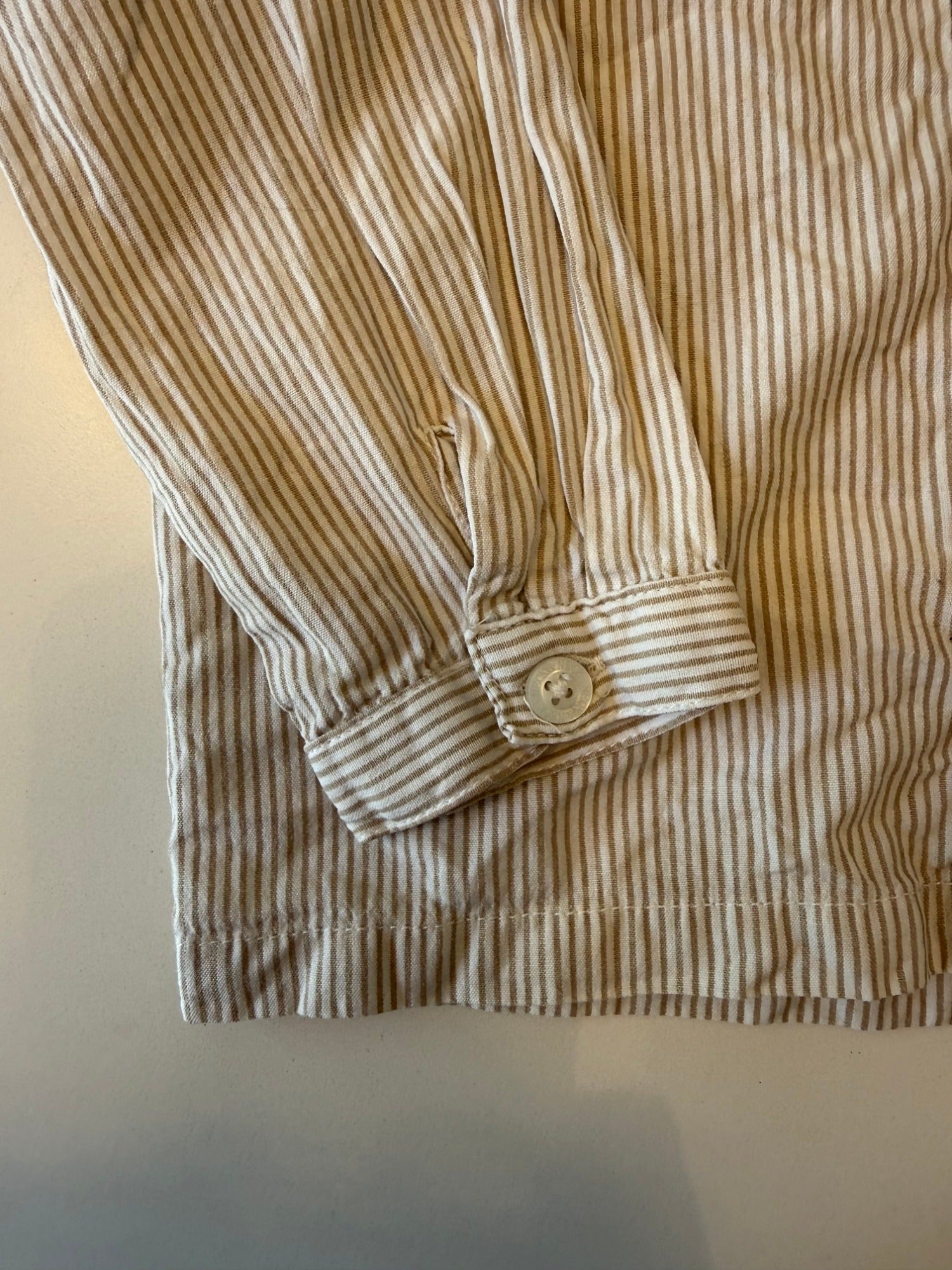 Camisa rayas manga larga