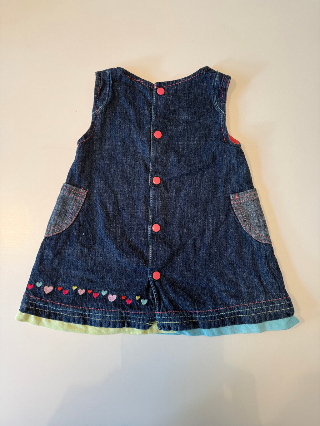 Vestido vaquero corazones Disney