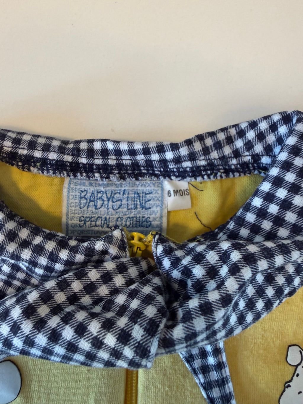 Pelele amarillo Cowboys