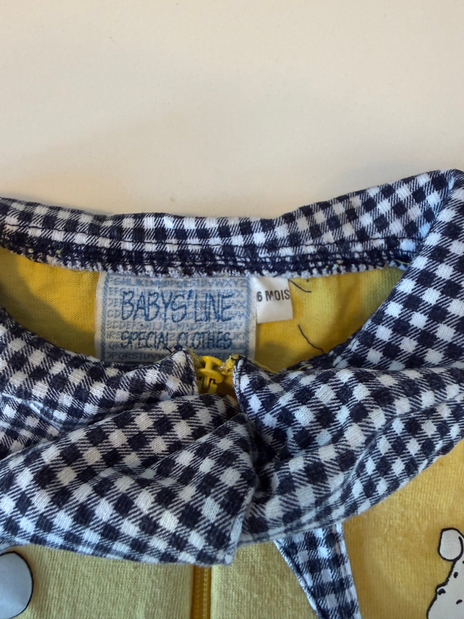 Pelele amarillo Cowboys