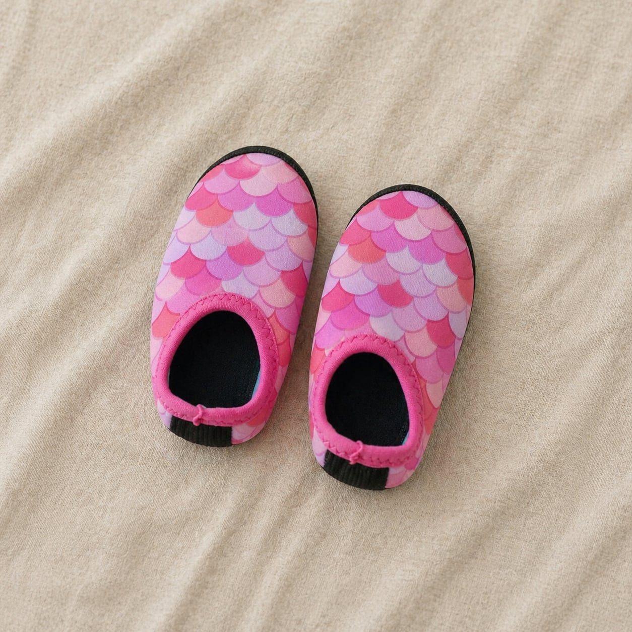 Escarpines rosas animal print